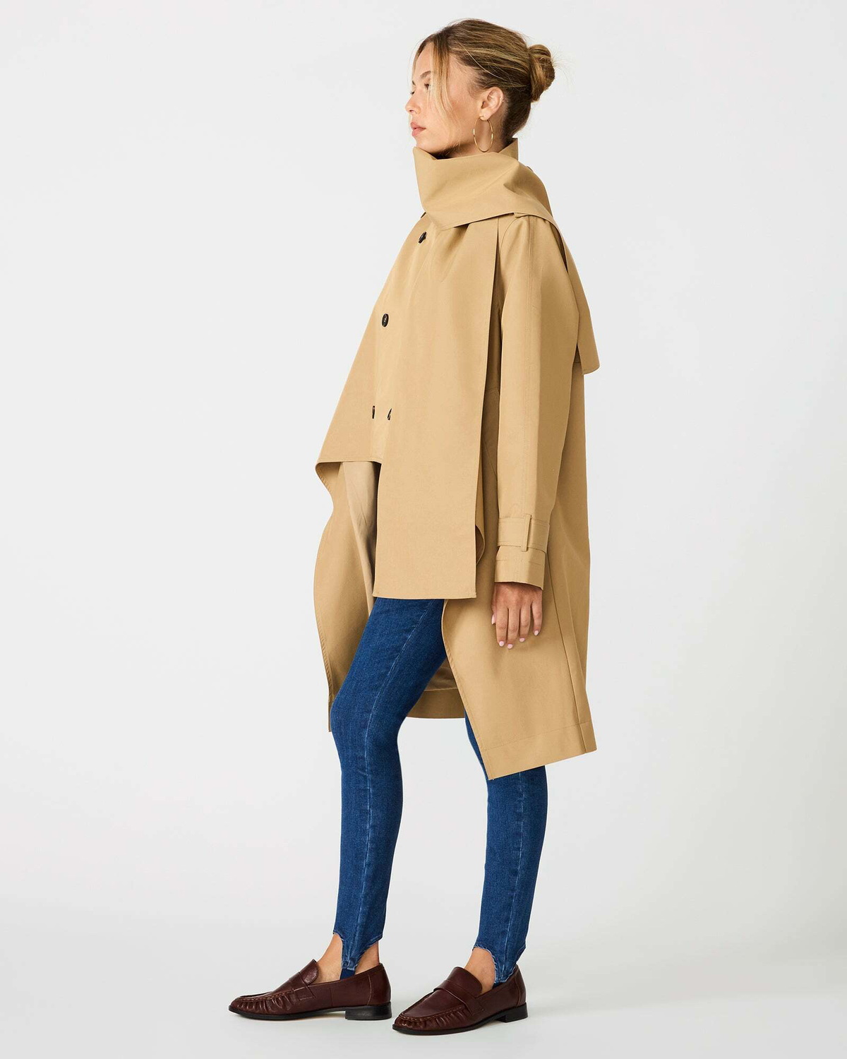 Steve Madden Caspian Jacket in Khaki