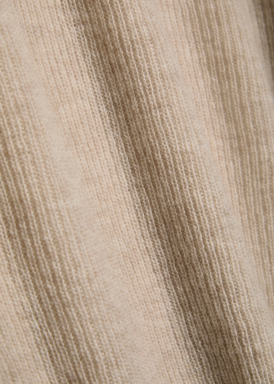 Citizens OF Humanity Alessia Wool and Cashmere-blend top Khaki