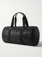 GUCCI - Off the Grid Leather-Trimmed Monogrammed ECONYL Duffle Bag