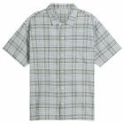 YMC Men's Cotton Check Malick Shirt in Multi