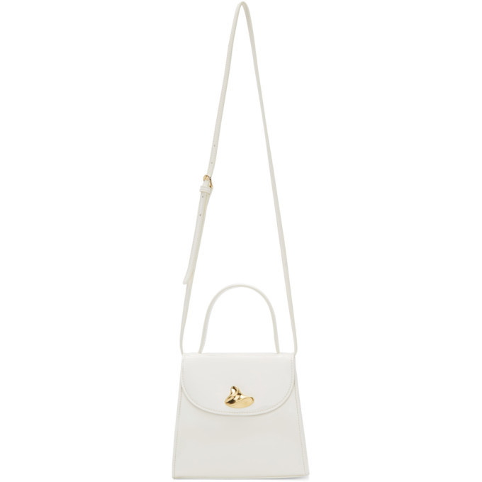 Little Liffner White Little Lady Swirl Bag - Neutrals Handle Bags