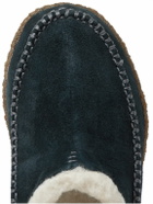 Sorel - Falcon Ridge II Fleece-Lined Suede Slippers - Black
