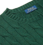 Polo Ralph Lauren - Cable-Knit Cotton Sweater - Green