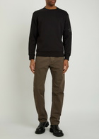 C.P. Company Logo Cotton Sweatshirt Black