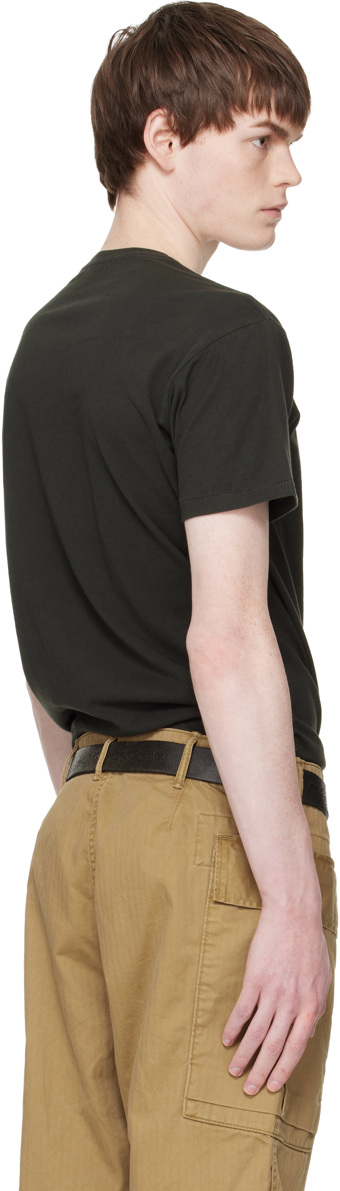 RRL Black Ranch Logo T-shirt