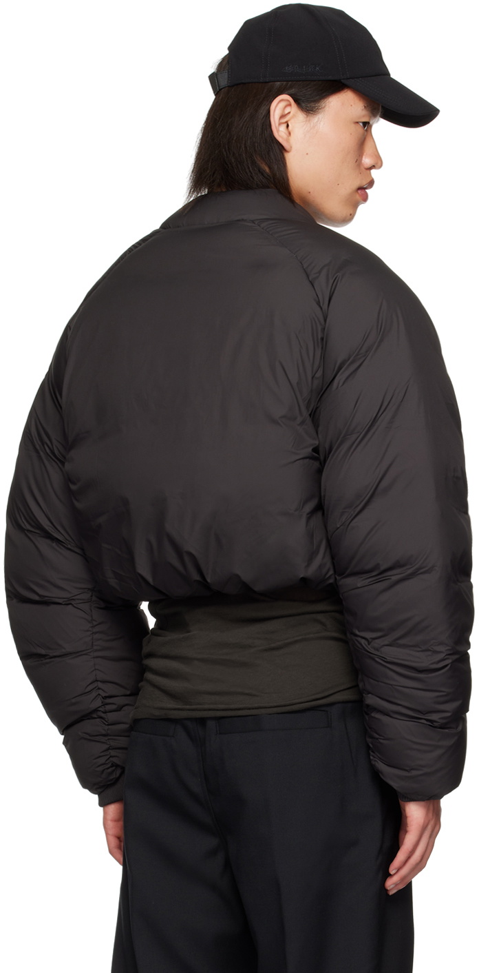 Entire Studios Black Pillow Down Jacket