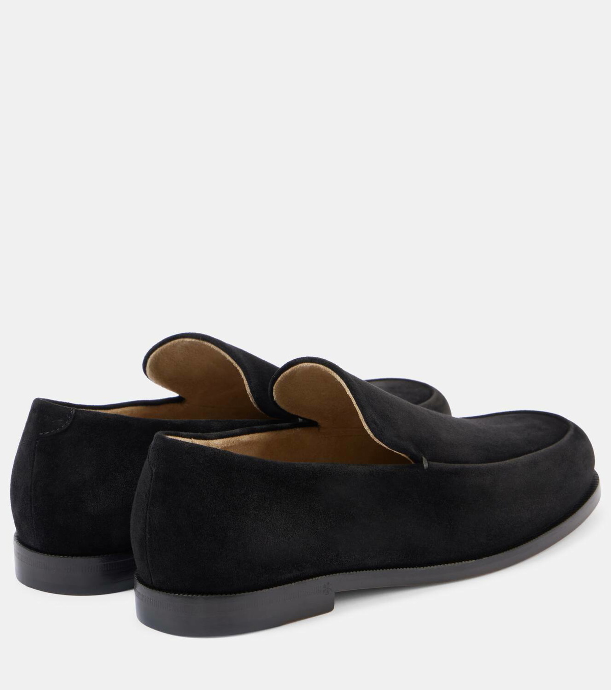 Khaite Alessio suede loafers
