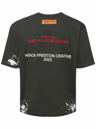 HERON PRESTON - H.p.c. Print Cotton Jersey T-shirt