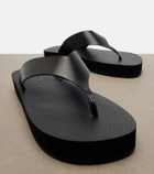 The Row Dune leather thong sandals