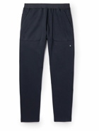 Stone Island - Tapered Logo-Embroidered Jersey Sweatpants - Blue