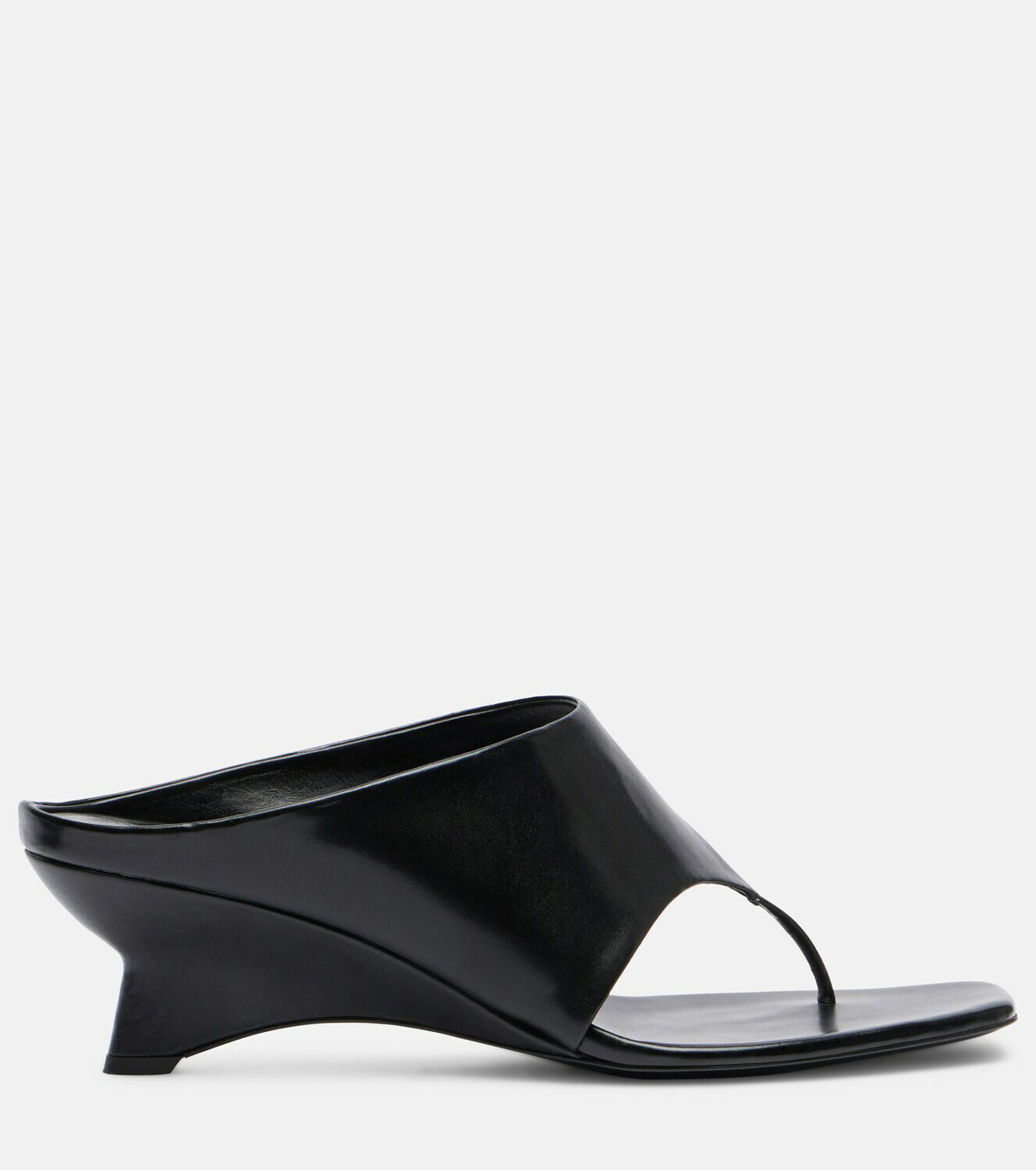 Khaite Marlow 55 leather thong sandals