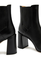 Gabriela Hearst Luke 70 Leather Ankle Boots Black