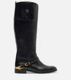 Golden Goose Charlie leather knee-high boots