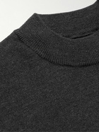 NN07 - Martin Merino Wool Mock-Neck Sweater - Gray