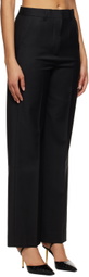 House of Dagmar Black Rose Trousers