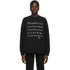 Stella McCartney Black The Beatles Edition All Together Now Sweatshirt