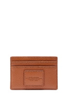 Marc Jacobs The Card Case Grained Leather Card Holder - Brown - One Size