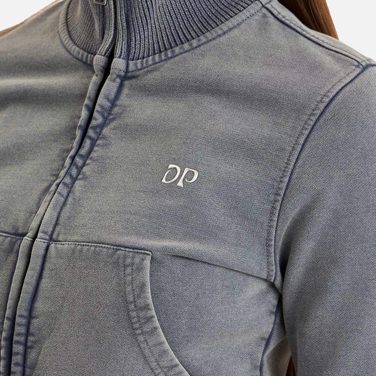 Daily Paper Women's Fitted Sweatshirt in Wet Weather