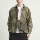 F/CE. Textured Twill Pouch in Charcoal 