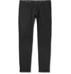 Barena - Rampin Stretch-Cotton Twill Trousers - Men - Black