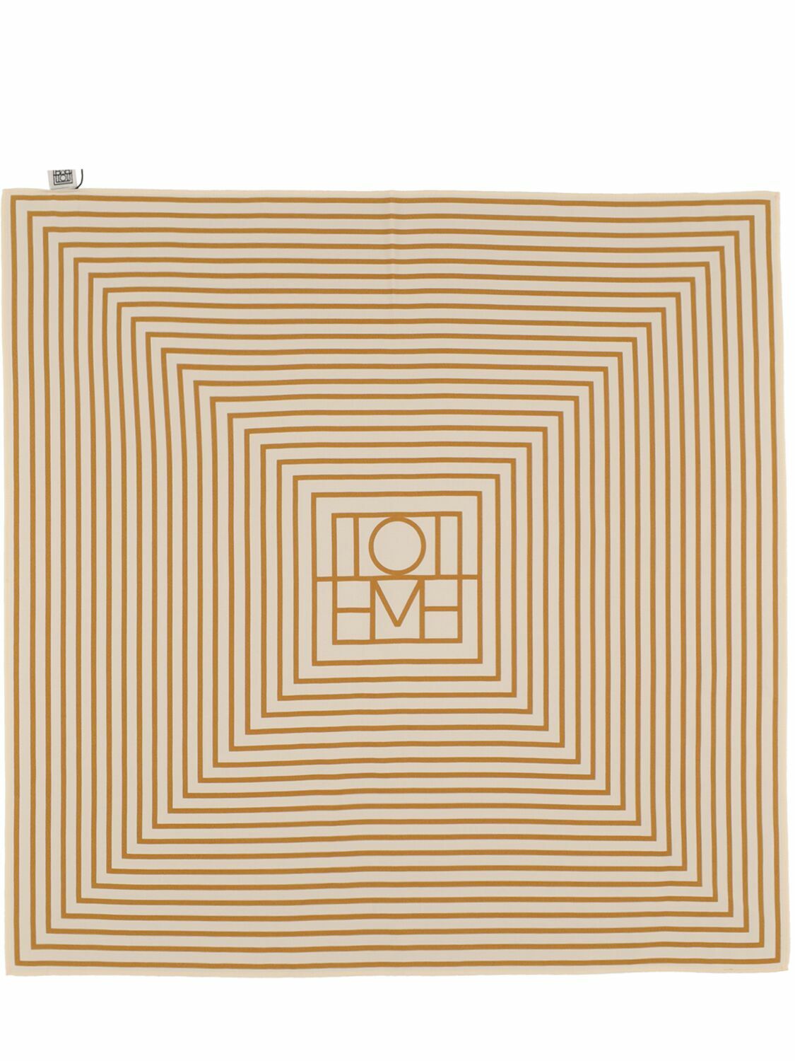 TOTEME - Signature Monogram Silk Scarf Toteme