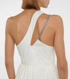Brunello Cucinelli - Embellished one-shoulder maxi dress