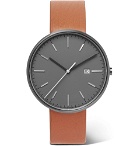 Uniform Wares - M40 PreciDrive Stainless Steel and Leather Watch - Gray