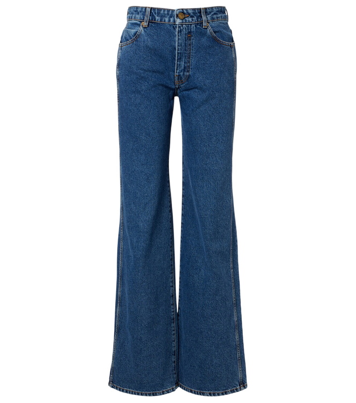 Photo: Balmain Wide-leg jeans