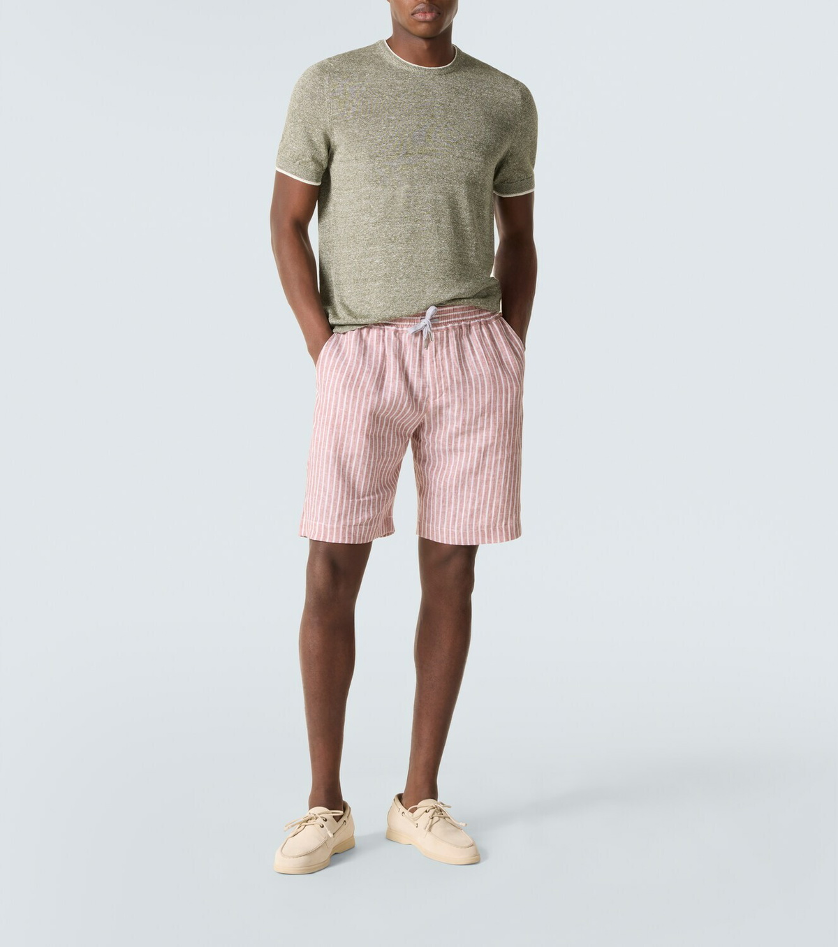 Fedeli Linen and cotton sweater Fedeli