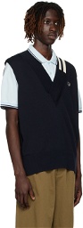 Fred Perry Navy Tipped Vest
