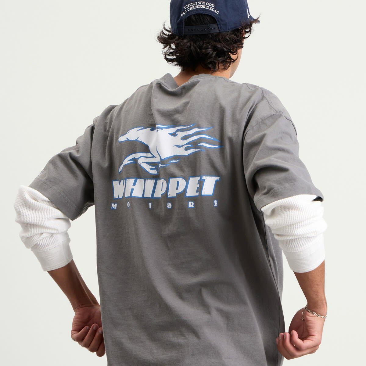 END. Whippet T-Shirt in Grey