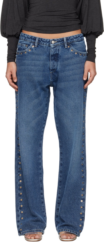 Photo: Paloma Wool Blue Crowd Jeans