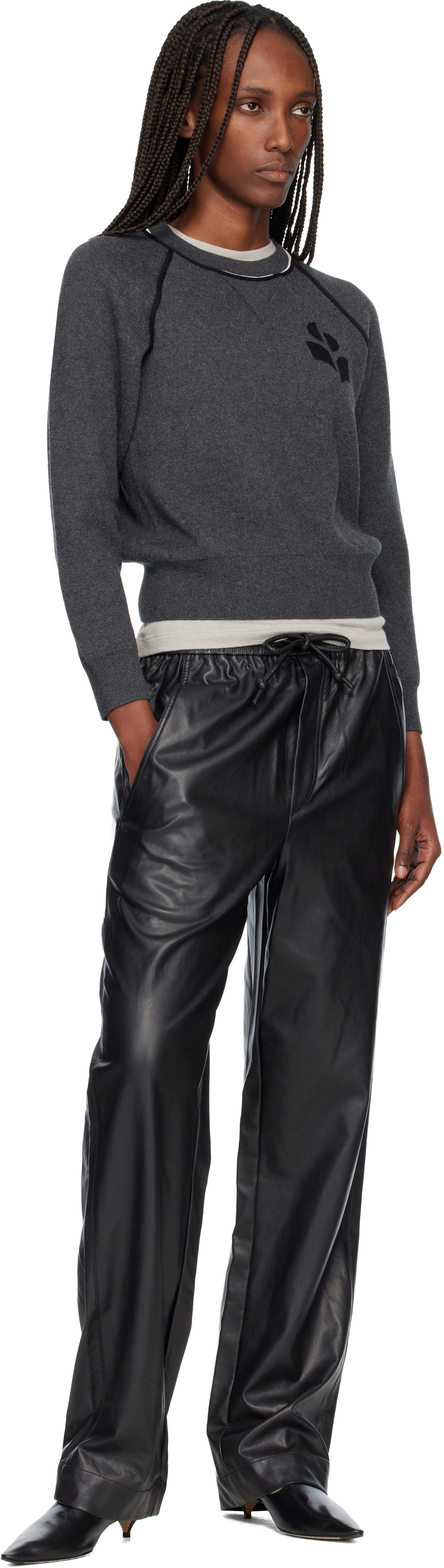Isabel Marant Etoile Gray Loriby Sweater