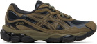 ASICS Khaki & Gray GEL-NYC Sneakers