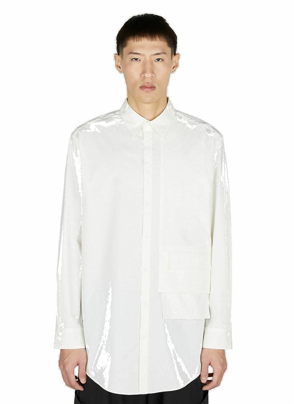 Photo: Y-3 - Multi Pocket Shirt in White