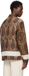 Karu Research Multicolor Block-Printed Jacket