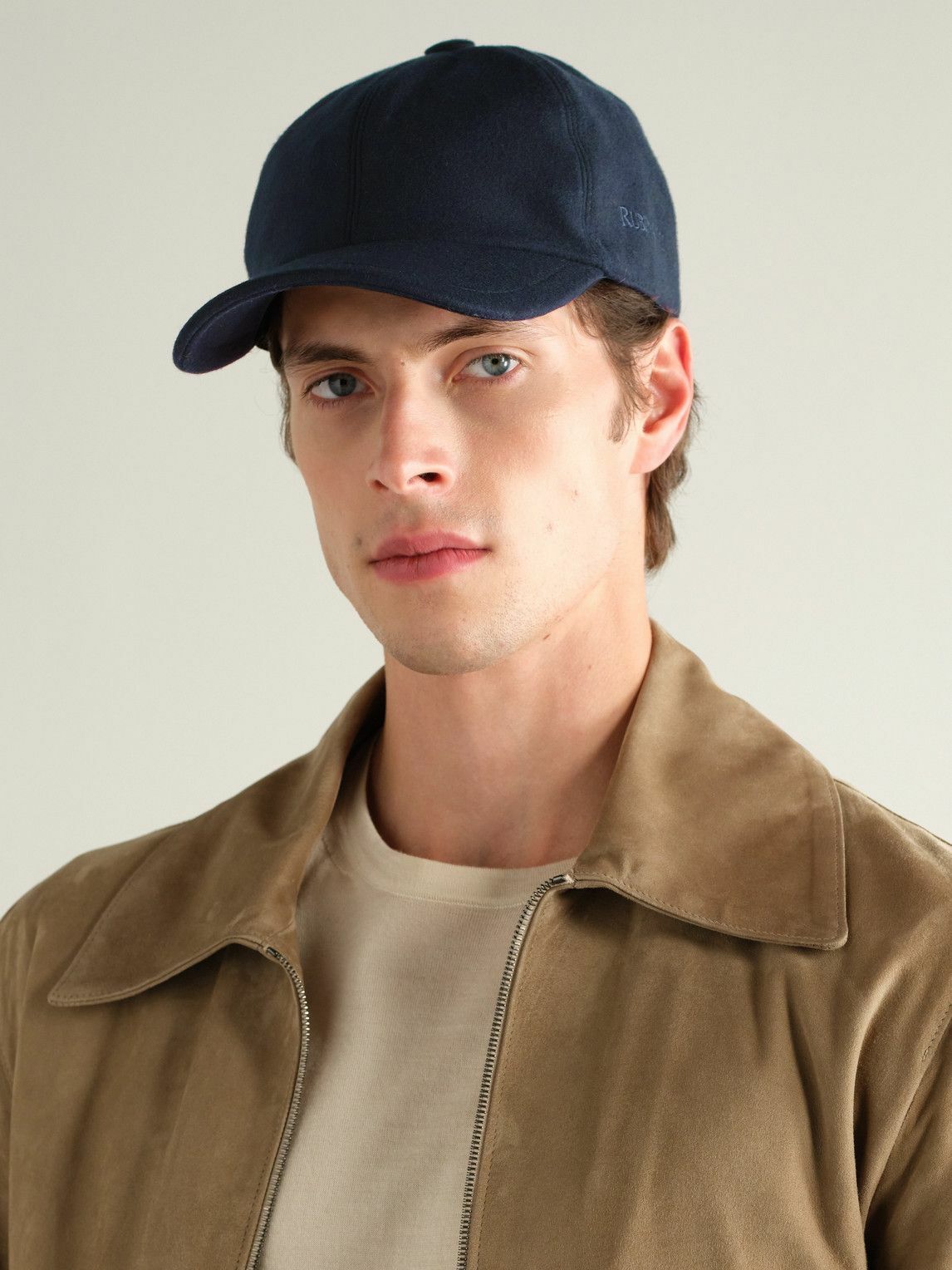 Rubinacci - Super 180s Wool Baseball Cap