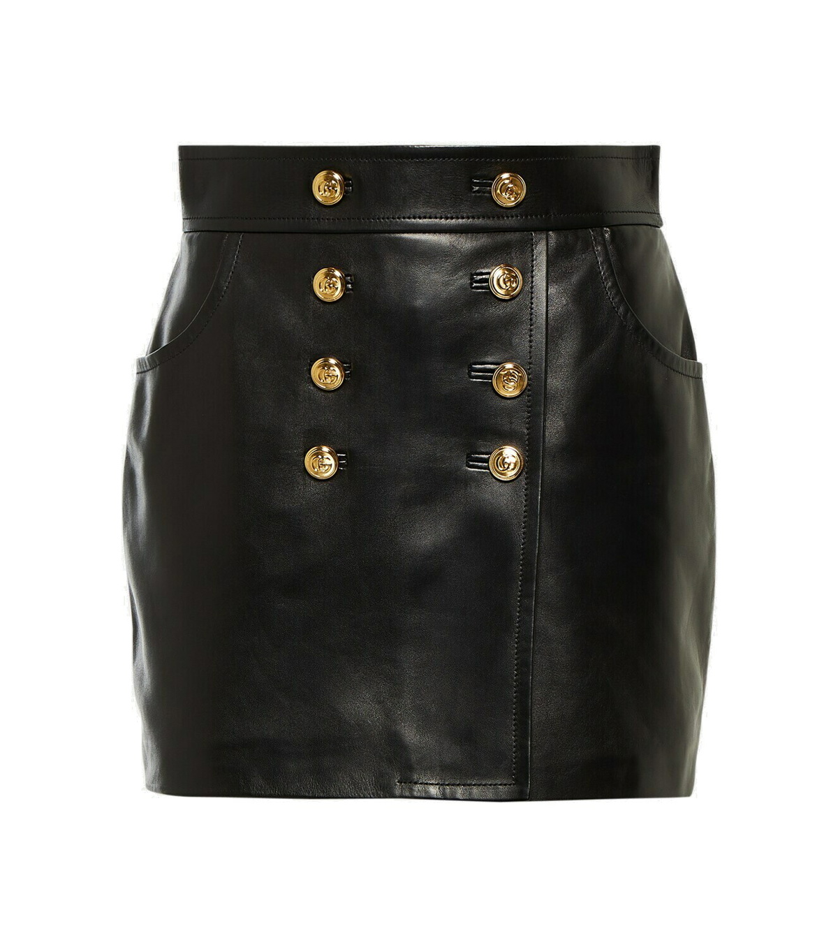 Gucci Leather miniskirt Gucci