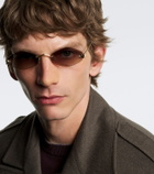 Cartier Eyewear Collection Panthère De Cartier oval sunglasses