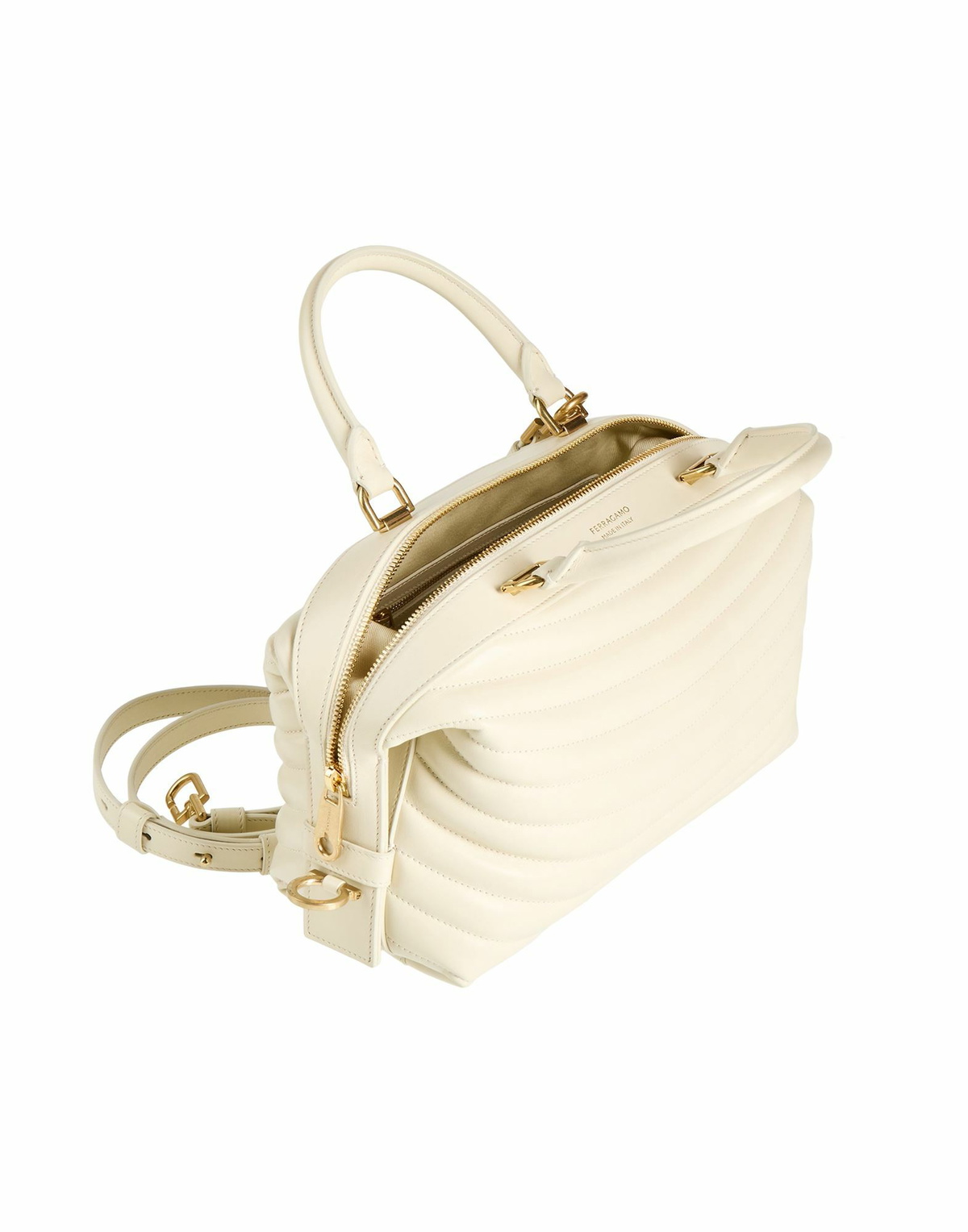 Ferragamo Womens Handbag in Beige