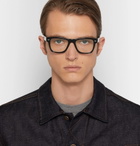 Oliver Peoples - Oliver Square-Frame Acetate Optical Glasses - Black