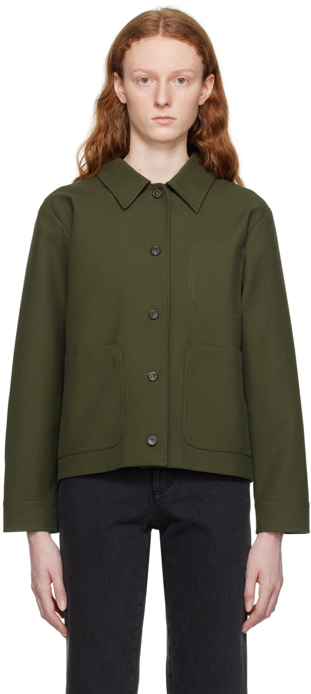 A.P.C. Green Nikkie Jacket A.P.C.
