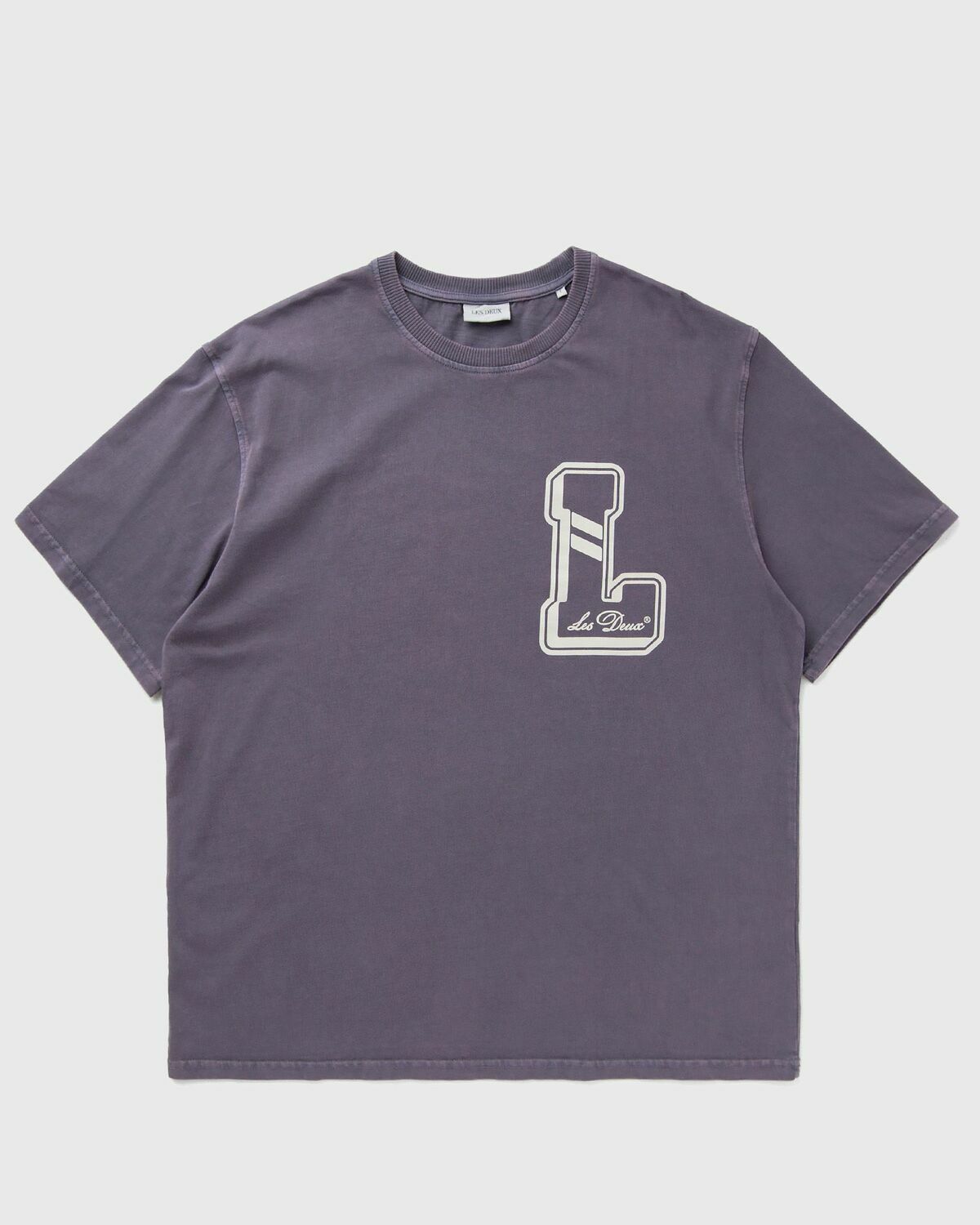 Les Deux Liberté Tee Purple Mens Shortsleefe