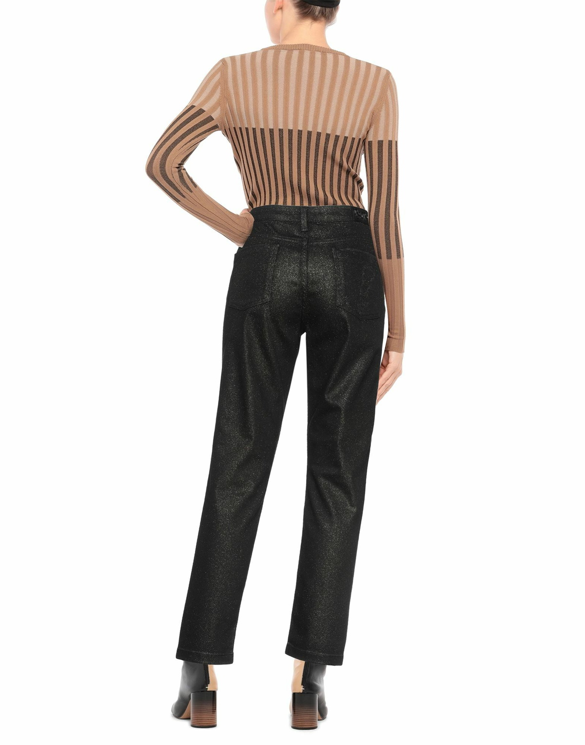 Philipp Plein Womens Jeans in Black