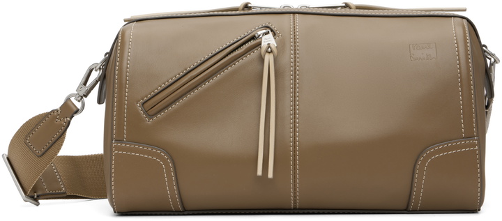 Photo: Paul Smith Taupe Leather Crossbody Bag