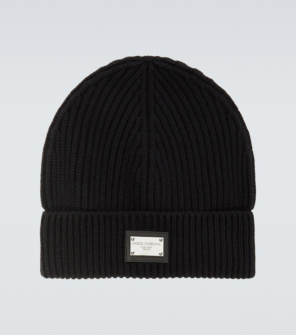 Dolce & Gabbana ロゴニットビーニー Dolce&Gabbana Logo cashmere beanie Dolce & Gabbana