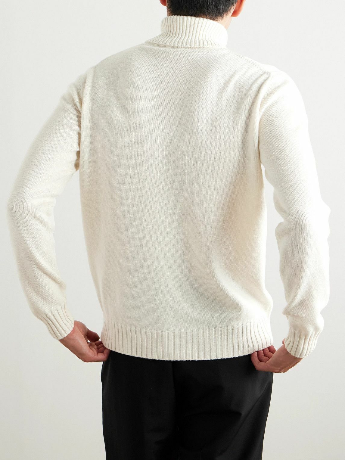Thom Sweeney - Cashmere Rollneck Sweater - Neutrals
