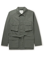 A Kind Of Guise - Tamales Belted Cotton-Ripstop Jacket - Green