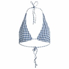 Fruity Booty Women's Marina Bikini Top in Navy/White