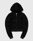 Juicy Couture  Robyn Hoodie Black Half Zips/Hoodies